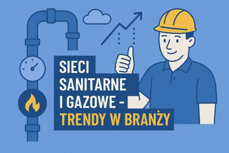 sieci sanitarne i gazowe - trendy
